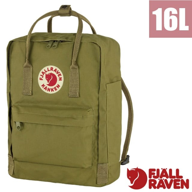 【瑞典 Fjallraven】小狐狸 Kånken 多功能輕量防潑水日用背包/23510-631 叢葉綠✿30E010